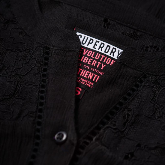 Superdry Γυναικείο αμάνικο πουκάμισο